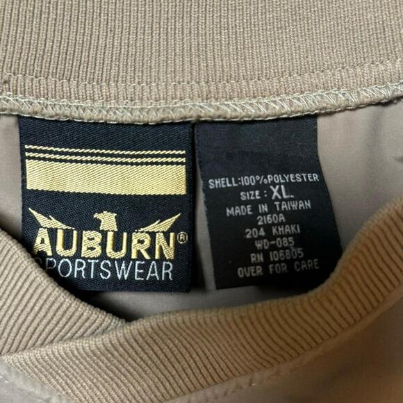 Green and khaki vintage windbreaker Logo Embroidered - Picture 6 of 6